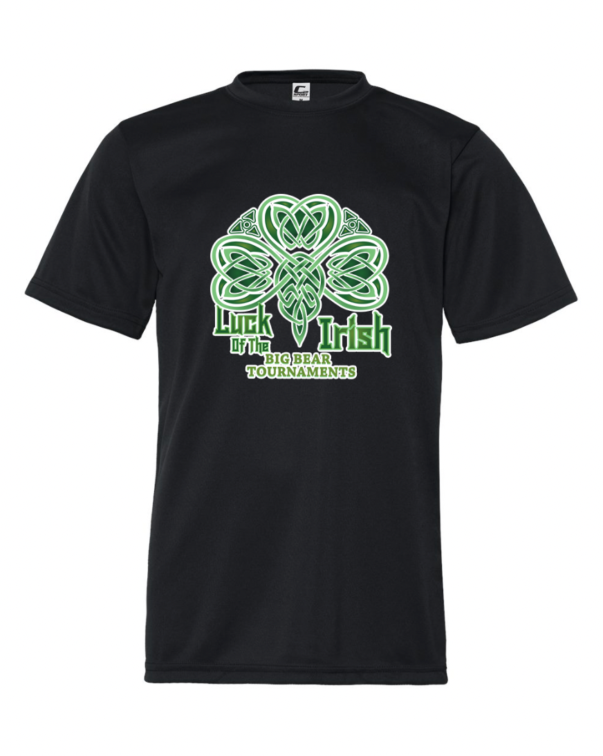 Luck of the Irish DriFit T-Shirt Logo 3