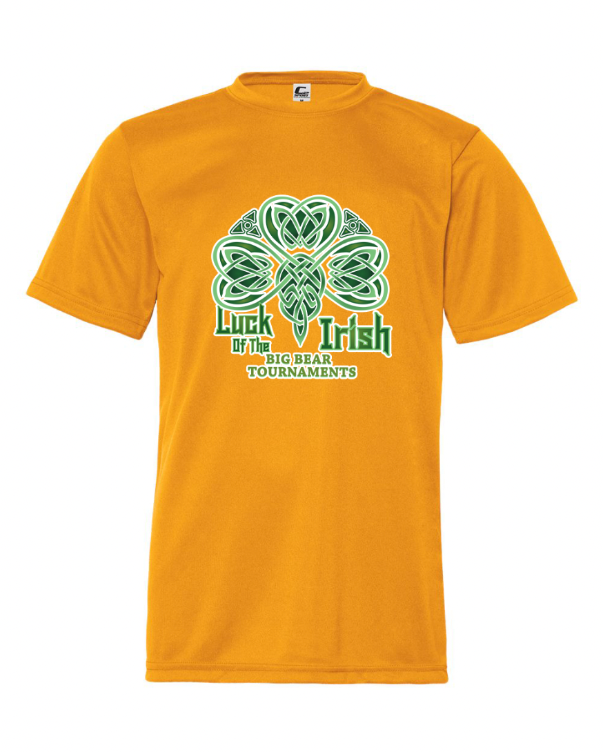 Luck of the Irish DriFit T-Shirt Logo 3