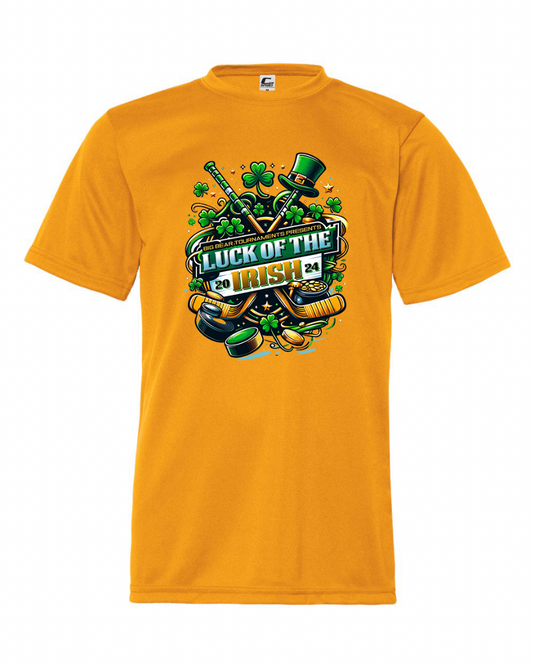 Luck of the Irish DriFit T-Shirt Logo 2