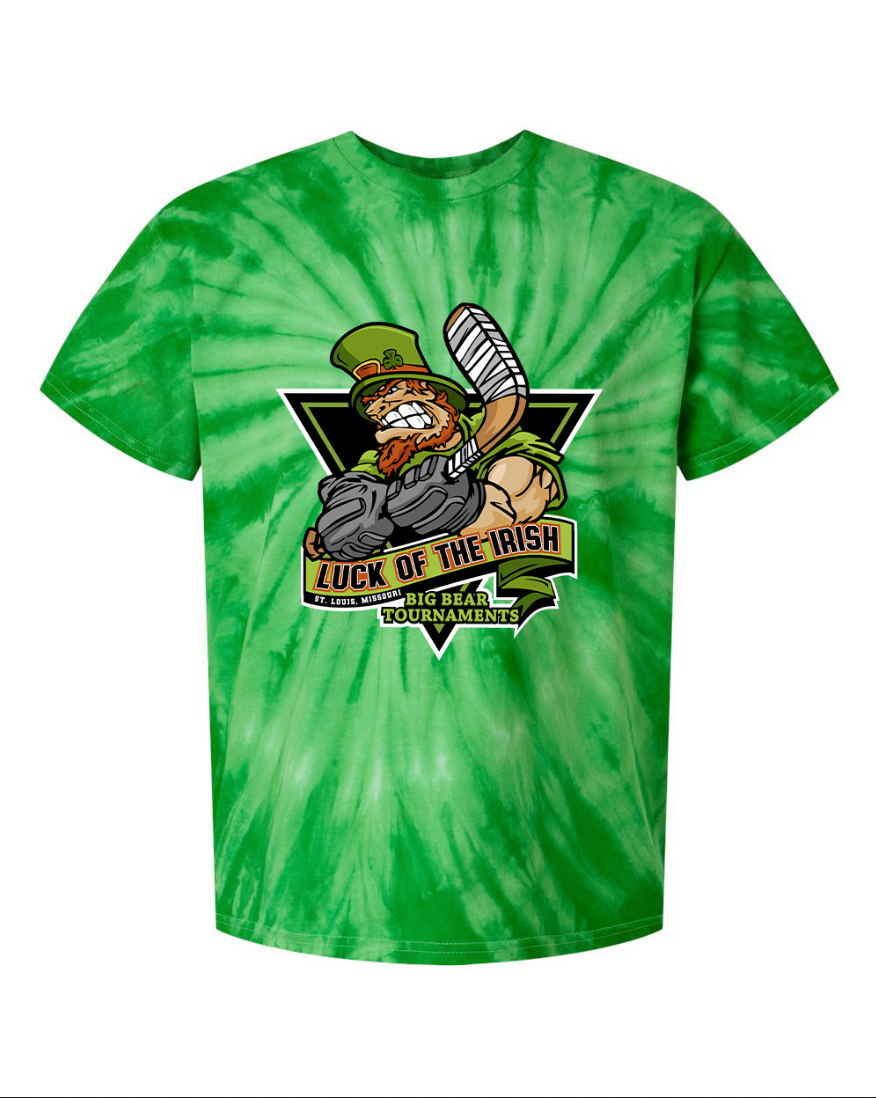 Luck of the Irish Tie Dye T-Shirt