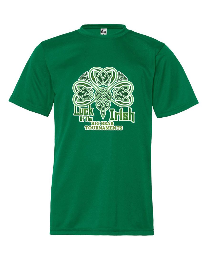 Luck of the Irish DriFit T-Shirt Logo 3