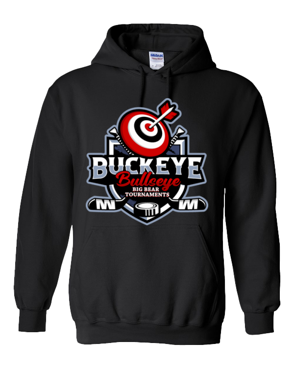 Buckeye Bullseye Cotton Hoddie