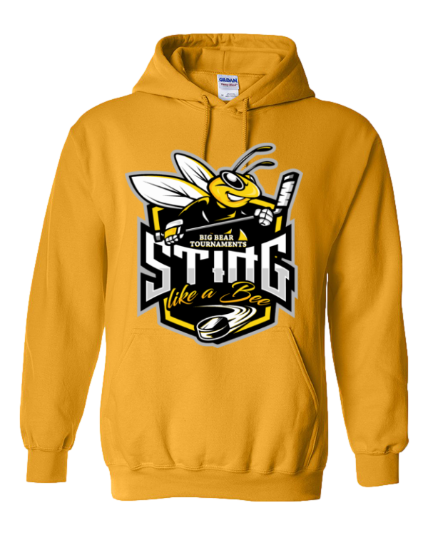 Sting Like A Bee Cotton Hoddie