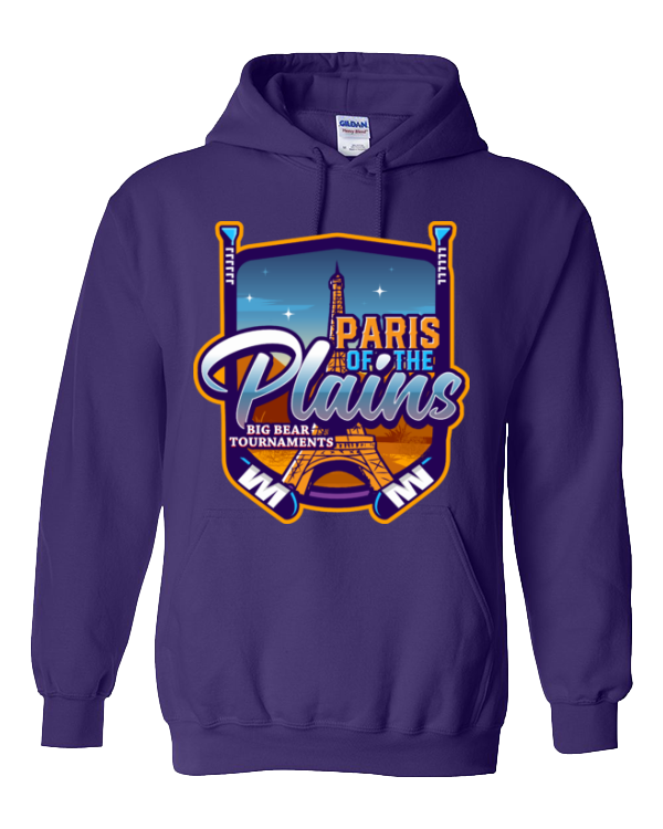 Paris of the Plains Cotton Hoddie