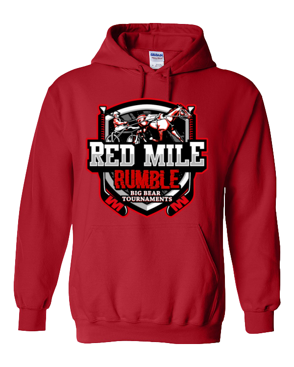 Red Mile Rumble Cotton Hoddie