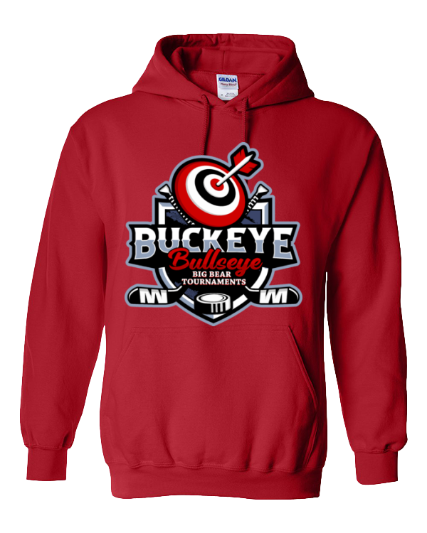 Buckeye Bullseye Cotton Hoddie