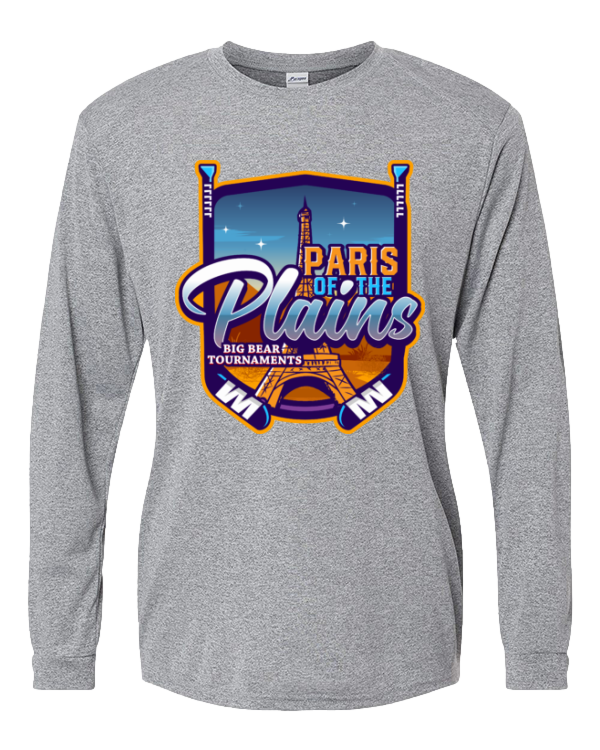 Paris of the Plains DriFit Long Sleeve Shirt