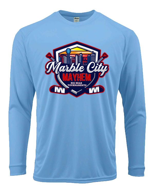 Marble City Mayhem DriFit Long Sleeve Shirt