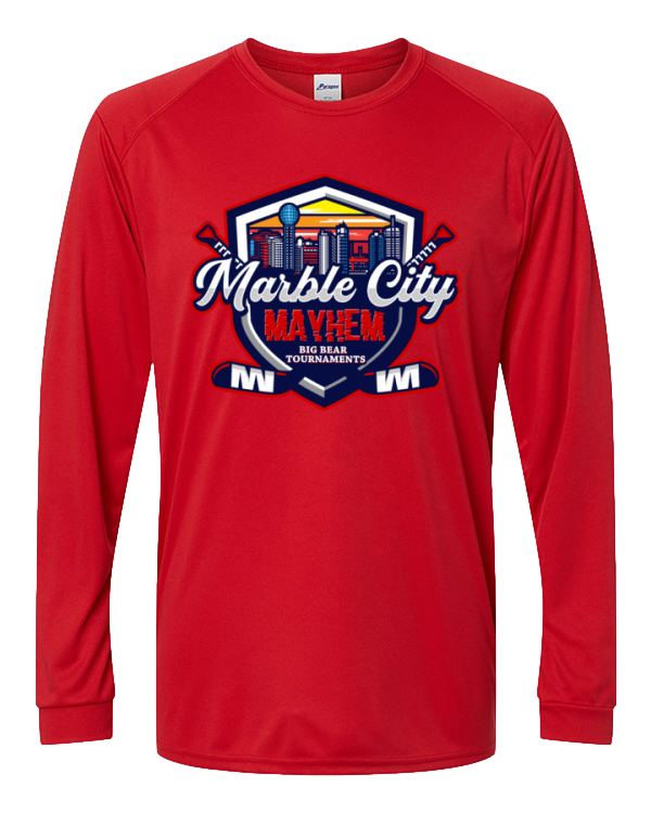 Marble City Mayhem DriFit Long Sleeve Shirt